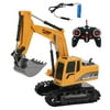 Fridja Remote Control Excavator Toy Truck Full Function Construction Vehicle Excavator
