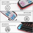 thumbnail image 3 of Estuche de transporte Stitch para Nintendo Switch, carcasa rígida, portátil, para viajes, bolsa de almacenamiento de juegos, 3 of 5
