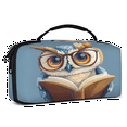 thumbnail image 2 of Herdesigns Owl Carry Case Compatible with Nintendo Switch 2, with 20 Game Card Slots, Funny Portable Travel Carrying Case Pouch for Accessories & Games, 2 of 8