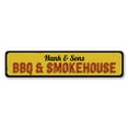 thumbnail image 2 of BBQ & Smokehouse Novelty Decor, Metal Wall Sign - 4x18 Inches, 2 of 4