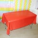 thumbnail image 4 of Manteles reutilizables de plástico sin BPA, cubierta desechable para mesa de comedor de 54x72 pulgadas, para fiestas, Picnic, Camping, al aire libre, 1 unidad, 4 of 4