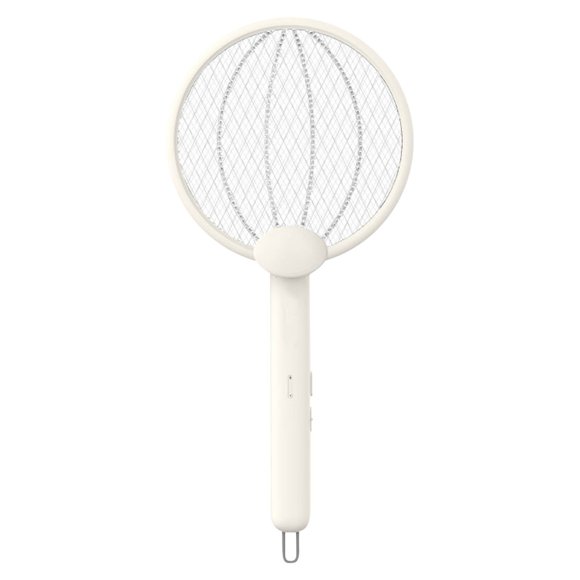 Pompotops Innovative 2-in-1 Foldable Mosquito Swatter USB Rechargeable Light Wave Mosquito Trap And Mosquito Control Lamp For Household Wall Mounted Mosquito Swatters Clearance