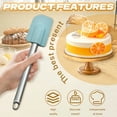thumbnail image 4 of ACDANC 4 Pieces Silicone Spatula,Bowl Edge Fit Silicone Spatula for Cooking,Kitchen Utensils Non-Stick Cake Cream Baking Mixing Tool,Mix4, 4 of 7