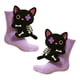 thumbnail image 1 of Calcetines de punto 3D con diseño de animales, suaves y creativos, para mujer, colección otoño-invierno. Gato, 1 of 7