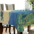 thumbnail image 5 of Yayeee Tablecloths 60" x 120" Rectangle Wrinkle Resistant Party Table Cover, Retro Mountain, 5 of 8