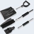 thumbnail image 4 of Snow Removal Brush for Car Three-In-One Stainless Steel Detachable Retractable Car Snow Removal Brush and Shovel, 4 of 9