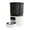 A, variant on A Manual Button Smart Pet Feeder For Dogs Cats Automatic Food Dispenser With Timer Portion Control Stainless Steel Bowl 4L