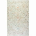 thumbnail image 3 of Jamfeel Vintage Floral Print Rugs Distressed Washable Low Pile Non-Slip Carpet for Living Room, Bedroom, Indoor Home Decor 5'x8' Beige, 3 of 6
