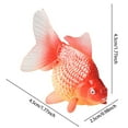 thumbnail image 4 of WUSUOWEI 2PCS Floating Fish AquariumTank Decor Figurines Fish Tank Bowl Pond Garden Floating Fishes Ornaments Aquarium Fishes Figurine Aquarium Moving ArtificialFish Decorations, 4 of 7