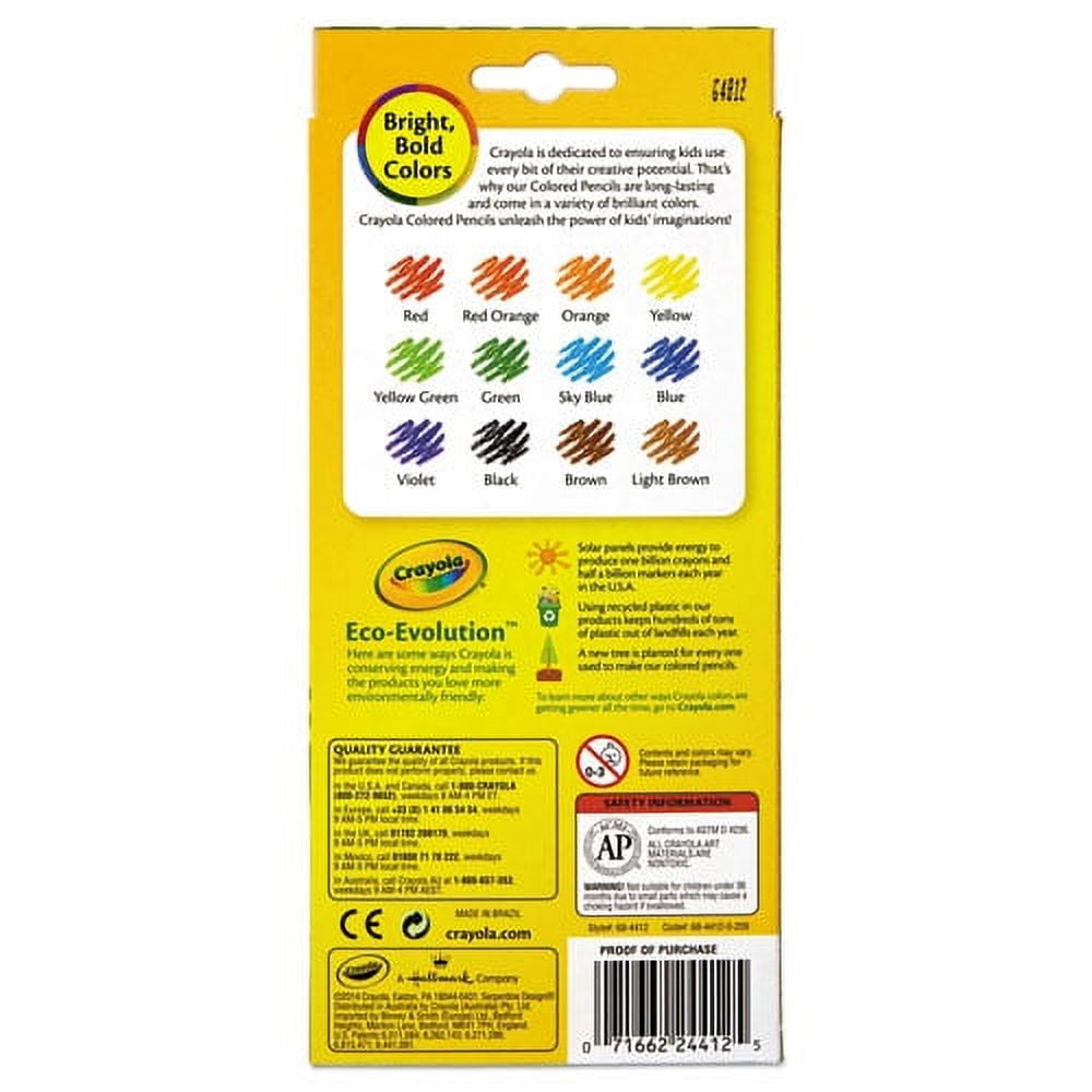 Erasable Color Pencil Set, 3.3 Mm, 2b (#1), Assorted Lead/barrel Colors, Dozen | Bundle of 5
