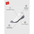 thumbnail image 3 of Hanes Men's Big and Tall X-Temp Cushioned with Arch & Vent Low Cut Socks, 12 Pack, 3 of 6