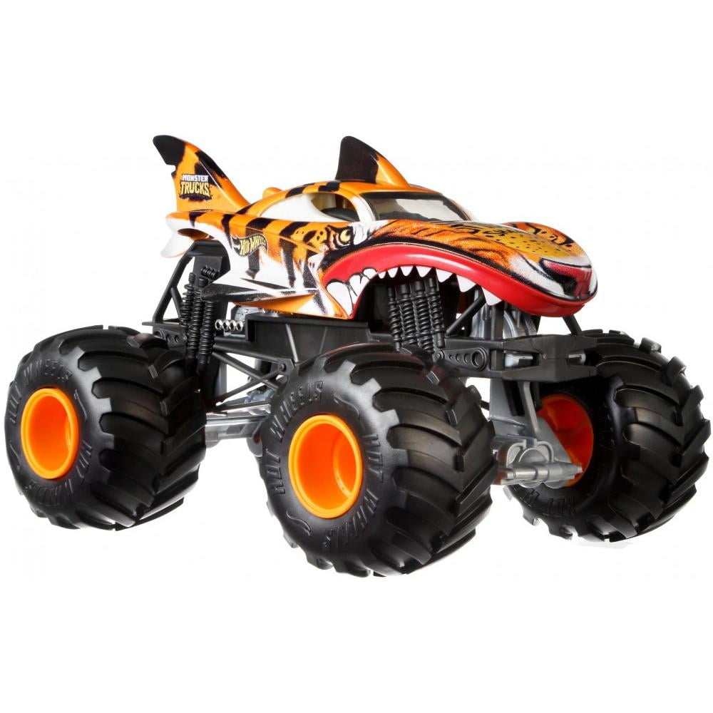 Hot Wheels Monster Trucks 124 Scale Tiger Shark Wreak