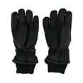 thumbnail image 3 of CTM Kids' Solid Color Winter Ski Glove with Wrist Strap by Wootie, 3 of 5
