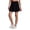 Black, variant on Active Women's Buttery Soft Stretch Jersey Flared Skirt Athleisure Workout Skort