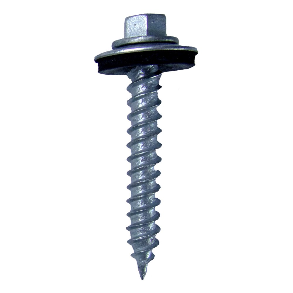 Metal ROOFING SCREWS (250)12 x 11/2" Hex ReGrip Sheet Metal Roof