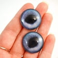 thumbnail image 5 of Dark Blue Siamese Cat Glass Eyes, 5 of 11