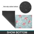 thumbnail image 6 of Pioneer Flower Floral Print Pattern Kitchen Rugs Sets Of 2, Anti Fatigue Non Slip Washable Floor Mats for Kitchen Sink Laundry, 17X30 Inch + 17X47 Inch, 6 of 6