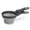 thumbnail image 6 of Dexas Pets Collapsible KlipScoop Collapsible Dry Dog Food Scoop and Bag Clip, 1 Cup Capacity, Light Gray, 6 of 7
