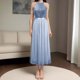 thumbnail image 1 of WILLBEST Vestidos Largos Casuales Para Mujer Vestido De Fiesta Corto Elegante Sin Mangas Con Lentejuelas Para Mujer, 1 of 3