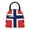 Black, variant on Lunch Bag Norway Flag Reusable Insulated Lunch Tote Cooler Box for Women Men Black
