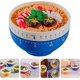 thumbnail image 2 of Ramen Shape Timers Kitchen Timer Cute Mechanical Timer Wind Up Kitchen Timer 60 Minutes Mechanical.(Blue), 2 of 5