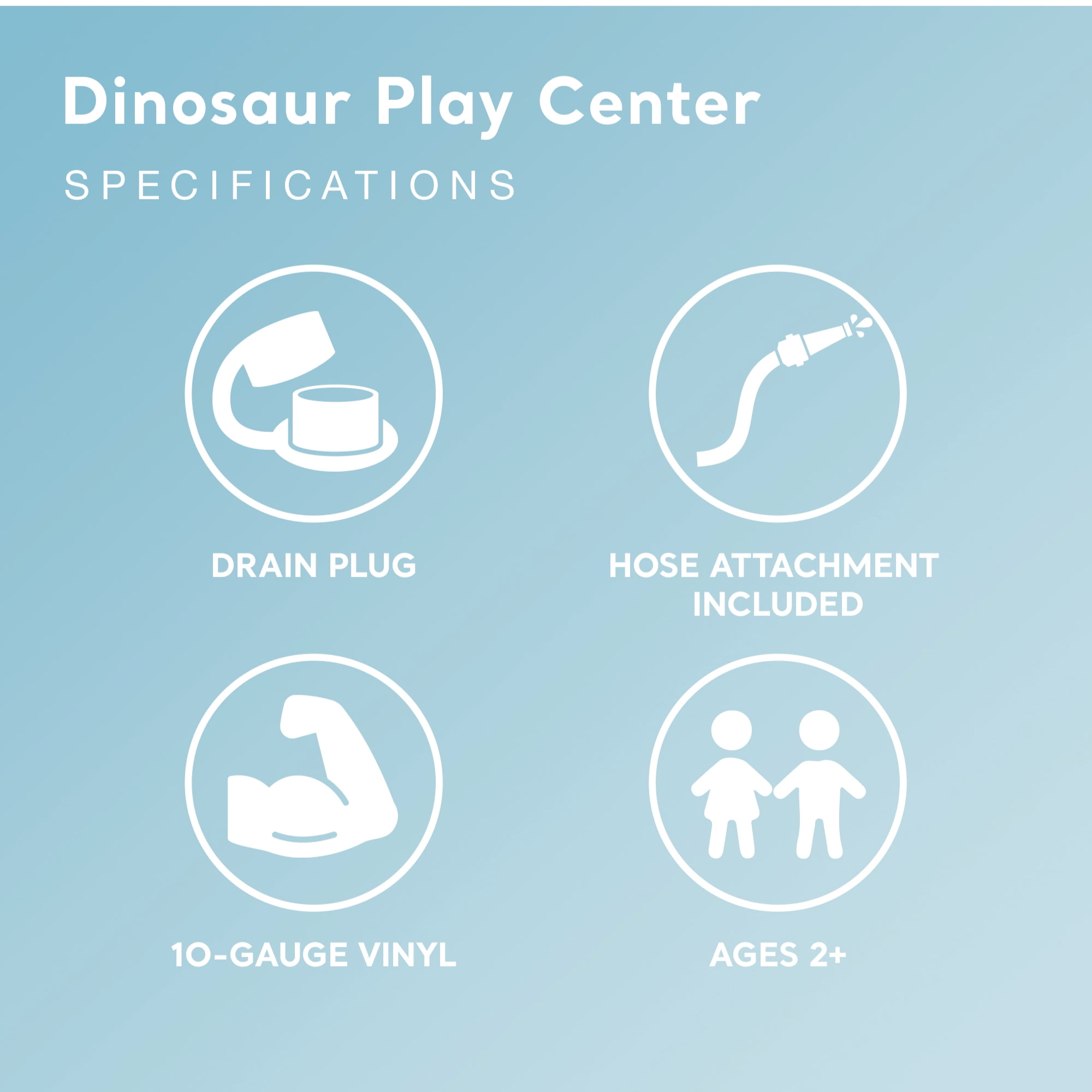 Intex Dinoland Kiddie Swimming Pool and Dinosaur Inflatable Swimming Pool