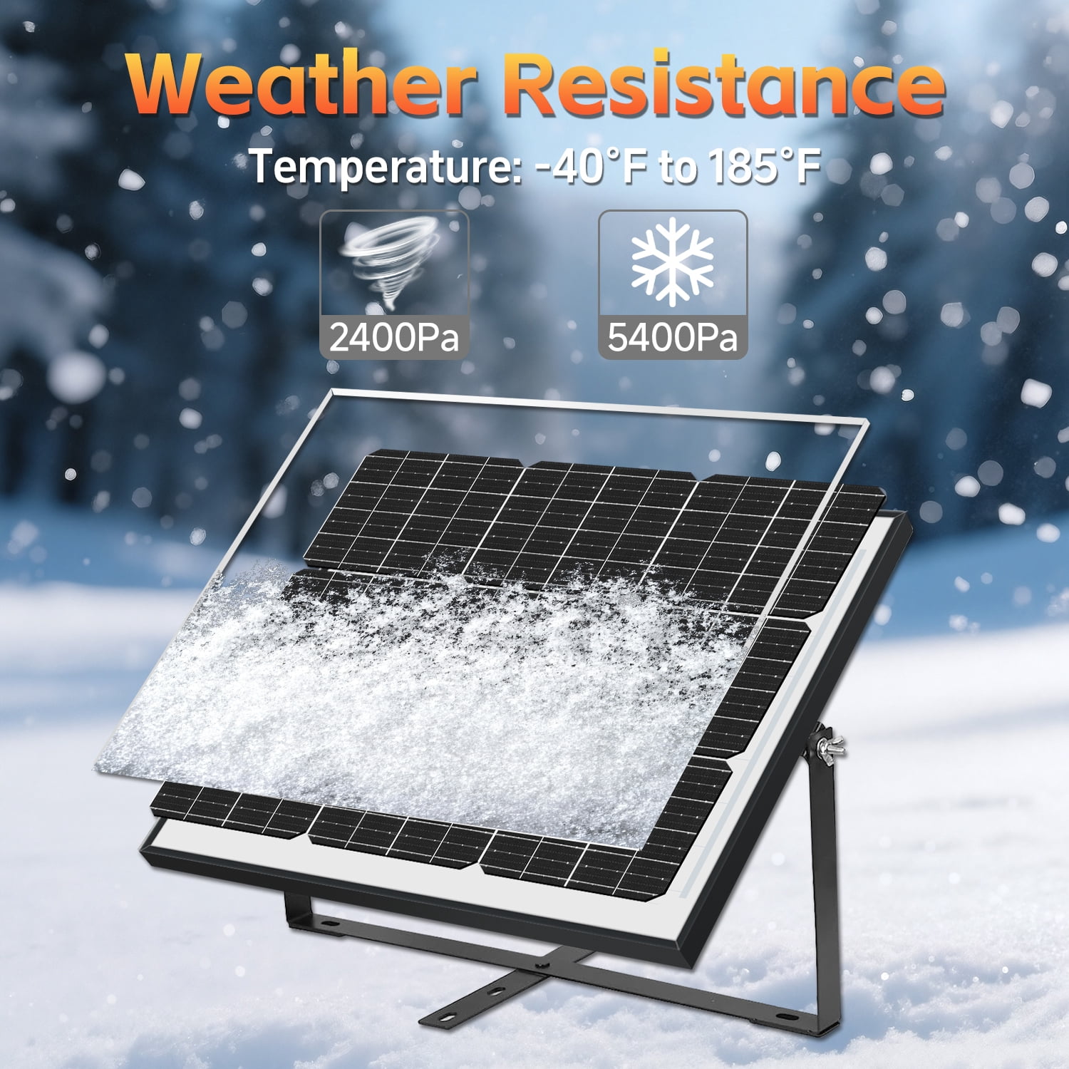 SAGEPEAK 50W Solar Panel Kit, 12V/24V 10A PWM Controller 22% High Efficiency IP65 Waterproof Adjustable Bracket for Roof, RV, Marine, Off-Grid