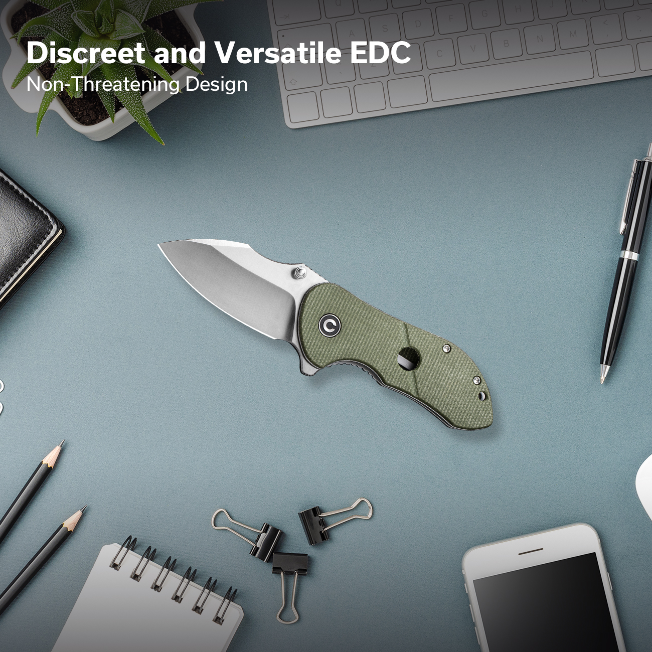 CIVIVI Gordo Folding Pocket Knife for EDC C22018C-2