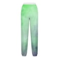 thumbnail image 3 of USNSM Casual Drawstring Sweatpants for Women High Waisted Loose Joggers Pants Trendy Color Gradient Yoga Gym Trousers Mint Green XXL, 3 of 4