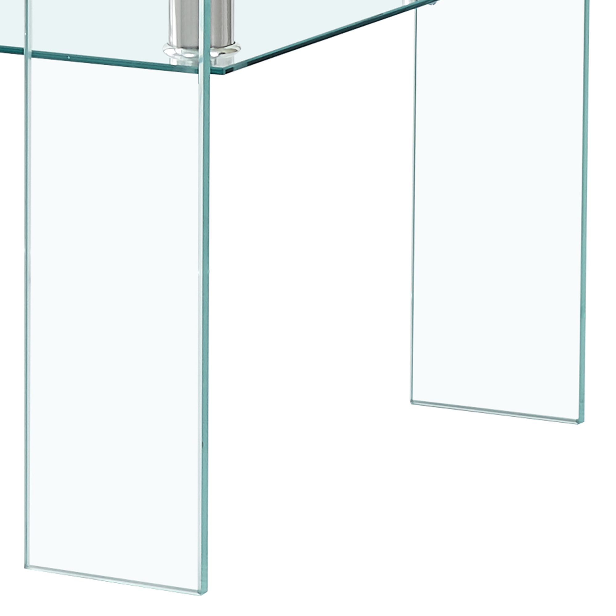 Yardi Yard Clear Living Room Center Table with Glass Top, Rectangle Coffee Table for Home Office Yardi Yard Clear Living Room Center Table with Glass Top, Rectangle Coffee Table for Home Office
