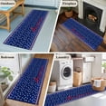 thumbnail image 5 of 4th of July 2'x6' Runner Rugs for Hallway Kitchen Bedside Non Slip, Independence Day American Patriotic Stars Blue Entryway Rug Runners with Rubber Backing, Long Carpet Runner for Laundry Room, 5 of 8