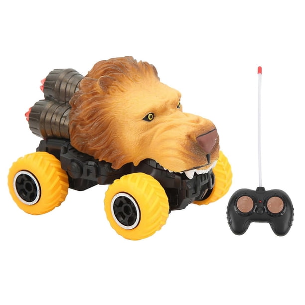 1:43 Remote Control Car for Kids Fast Response 4 Channel Animal Off-Road Toy Lion