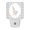 Gray, variant on Halloween Night Light, Mythical Witch Silhouette Night Flight Full Moon Plug in Night Lights with Dusk to Dawn Sensor, Energy Saving Orange LED Nightlight for Bedroom Bathroom, Auto On/Off