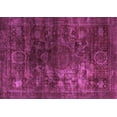 thumbnail image 1 of Ahgly Company Indoor Rectangle Oriental Purple Modern Area Rugs, 7' x 10', 1 of 4