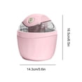 thumbnail image 5 of Automatic Mini Ice Cream Maker for Home, 15-Min Fast DIY Frozen Yogurt & Sorbet Machine, 500ml Compact Dessert Maker with One-Touch Operation for Kids & Gift, 5 of 10