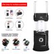 thumbnail image 4 of Lámpara de camping LED Energía solar 350lm Luces de tienda para caminatas al aire libre (LED negro) Ehuebsd Para estrenar, 4 of 8