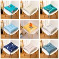 thumbnail image 4 of Ludlz Seat Cushion High Rebound Comfortable Flowers Print Dining Chair Seat Pad for Home, 4 of 8