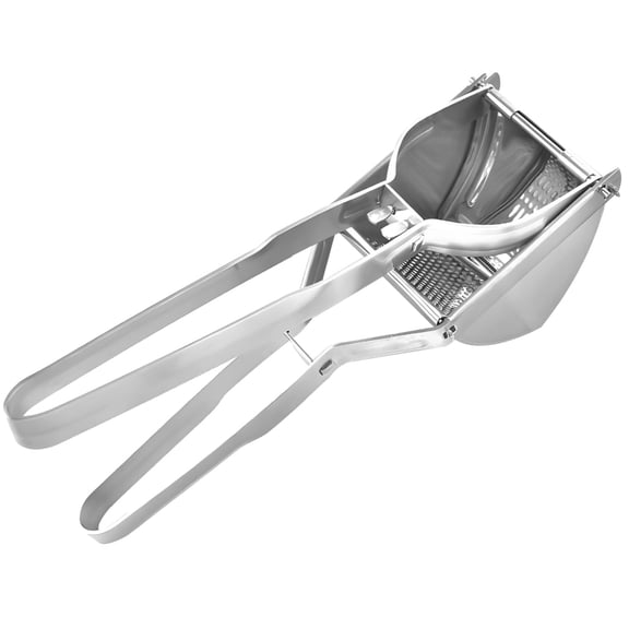 Potato Ricer, Stainless Steel Potato Masher with Lever Design, 4.7 in x 3.9 in x 11.8 in, Long Handle for Effortless Mashing, Large Capacity Basket for Potatoes and Sweet Potatoes