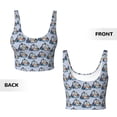 thumbnail image 5 of Lsque Police Car Printed Women'S Sports Bra, Compression, Moisture Wicking, High-Impact Sports Bra For Women,Supportive sports bra-Large, 5 of 9