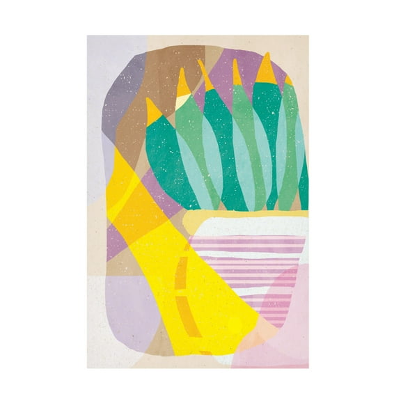 Trademark Fine Art Aylin Demir Plant in the Sun Canvas Wall Art