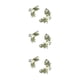 thumbnail image 4 of Conjunto de letreros de flores de imitación Ounissouiy hipoalergénico color Blanco, 4 of 6