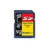 SimpleTech - Flash memory card - 512 MB - SD - for Alienware Area-51 m5500, MJ-12 m7700; Panasonic-RR-XR320, SV-SD80; ToshibaMEA-110, 210