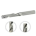 Kairuite Single Flute End Mill Spiral Router Bit Milling Cutter 6mm