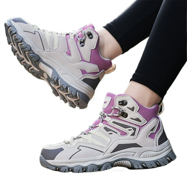 Botas Tobillo Deporte Casuales para Correr Zapatos Senderismo Antideslizantes Al Aire Libre