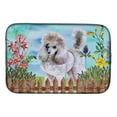 thumbnail image 1 of Carolines Treasures CK1227DDM Tapis de Séchage pour Vaisselle Caniche de Printemps, 1 of 4