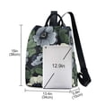 thumbnail image 3 of FORMRS Women's Travel Backpack Purse Anti-Theft Hidden Pockets Casual Shoulder Bag, Dark Floral, 3 of 7