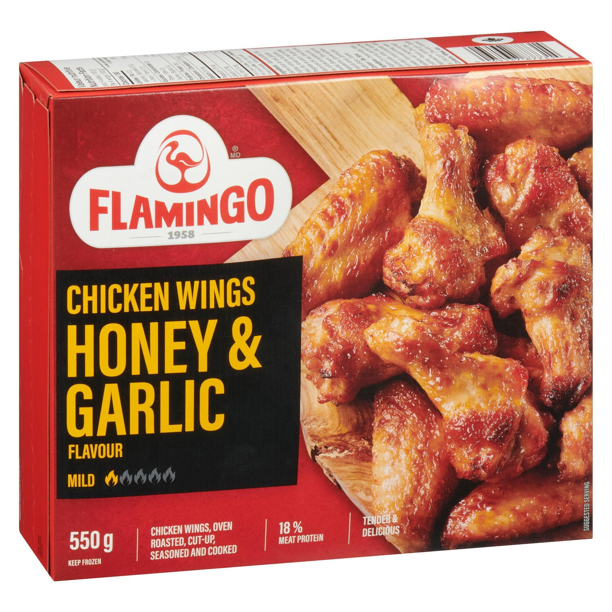 Flamingo Honey N Garlic wings, Flam Honey N Garlic wings