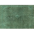 thumbnail image 1 of Ahgly Company Indoor Rectangle Abstract Light Blue Modern Area Rugs, 5' x 8', 1 of 4