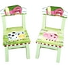 Guidecraft Little Farm House Chair, Set of 2