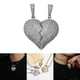 thumbnail image 5 of Collares colgantes para parejas, hip hop, mejores amigos, aniversarios. 54x41mm, 5 of 8